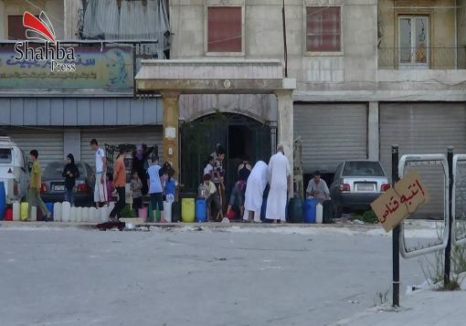 شهبا برس || الحصول على الماء في حيّ الزبدية في حلب