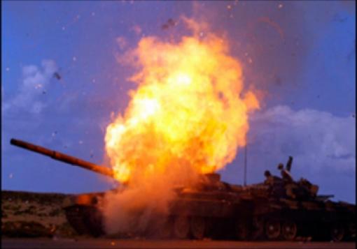 تفجير دبابتين مع بدء الحملة العسكرية لاستعادة طريق معامل الدفاع – اثريا – خناصر