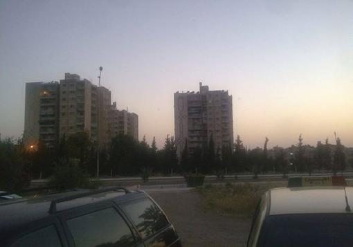 صورة اشتباك بين قوات النظام والشبيحة في حي صلاح الدين