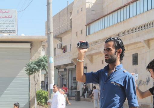 مسلحون مجهولون يخطفون مراسل شهبا برس في حلب ” ميلاد شهابي ” !