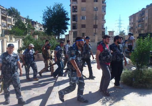 الشرطة العسكرية الثورية تلقي القبض على عملاء لقوات النظام ضمن المناطق المحررة بحلب