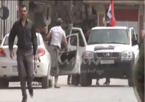 ساحة سعد الله الجابري تحت ضربات الثوار و ارتباك لقوات النظام بحلب