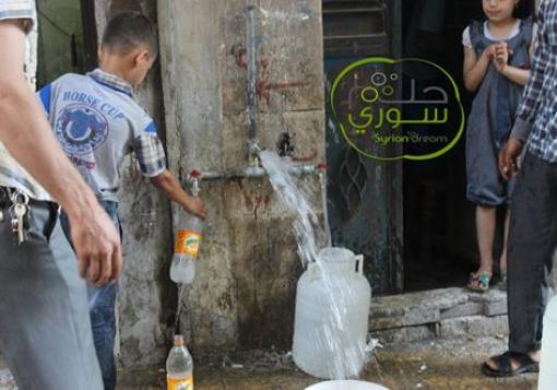 حلب الشهادة عطشى ومبادرات شابة لإنقاذ من تبقى من سكانها