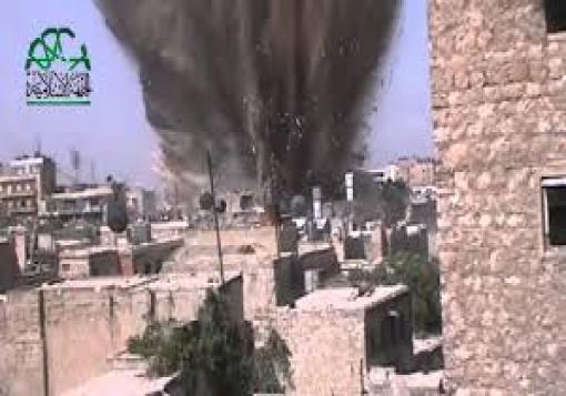 تفجير نفق في حلب القديمة وقتل عدد من جنود