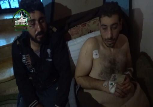الجبهة الشامية تأسر عنصرين من قوات الأسد بالقرب من البريج