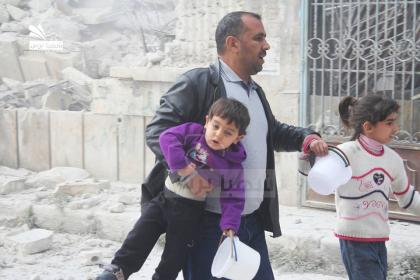 جمعة دامية بحلب بسبب الحملة الجوية لطيران الأسد