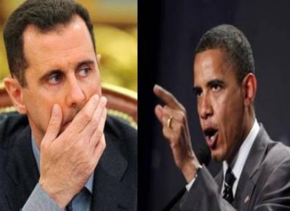 تطمينات أوباما للأسد , لن ترحل