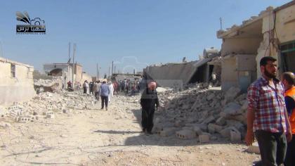لليوم الرابع على التوالي طيران الأسد يمهد لداعش في حلب و مجزرتين في ريفها