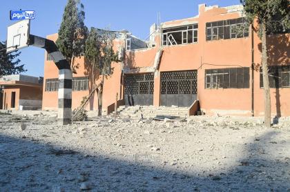 قصف جوي على ريف ادلب ومحيط مطار أبو ضهور