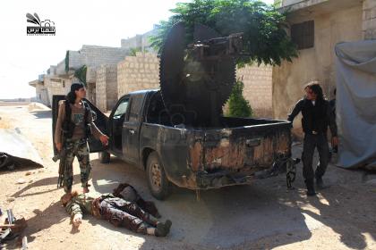 ثوار مارع للمرة الثانية يدحرون داعش ويقتلون العشرات