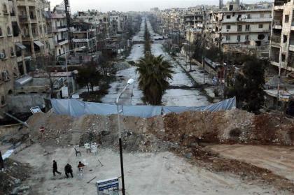 الثوار يتصدون لقوات الأسد في حي سيف الدولة بحلب