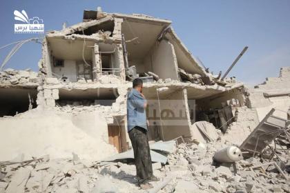 أكثر من 50 شهيداً جراء قصف جوي عنيف تعرضت له حلب نهار الأربعاء