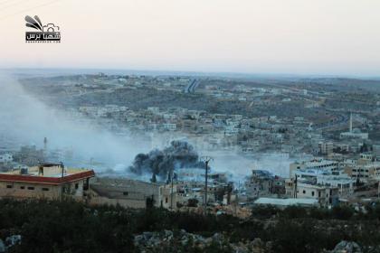 الطيران الروسي يستهدف حلب بأكثر من ثلاثين غارة جوية