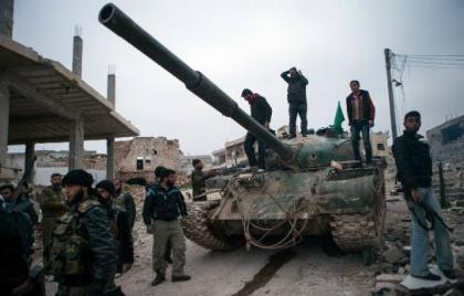 قوات الأسد تهاجم جوبر بتغطية جوية روسية