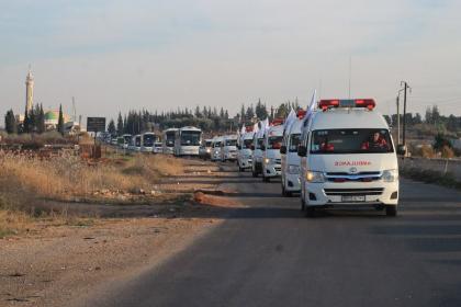 جيش الفتح يجري عملية تبادل مع قوات الأسد في كفريا والفوعة بريف إدلب