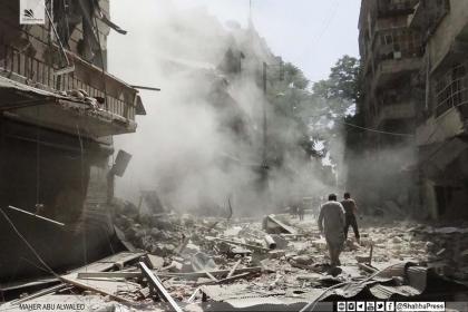 قصف جوي متواصل في إدلب يحصد أرواح مدنيين