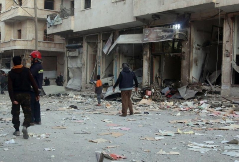 مجازر روسية متواصلة في ادلب توقع 30 شهيد من المدنيين