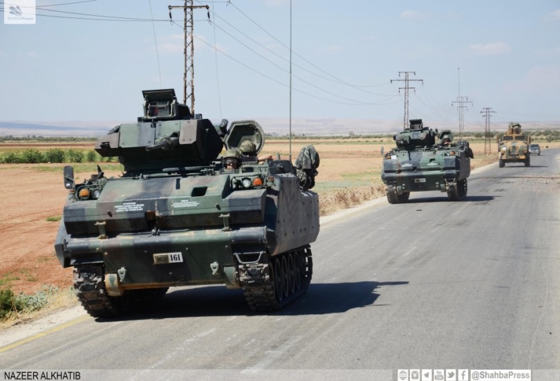 داعش يستهدف قاعدة تركية قرب الباب بالغازات السامة ودرع الفرات تستمر في معاركها