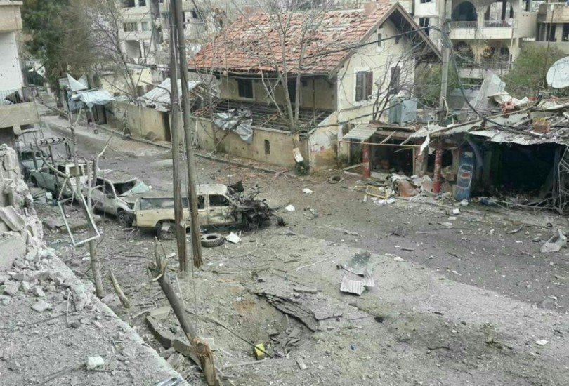 مليشيات الأسد تشن حملة واسعة على منطقة وادي بردى