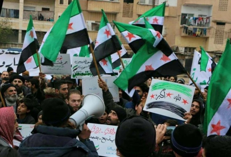 مظاهرات جمعة الثورة تجمعنا تعم أرجاء المناطق السورية المحررة