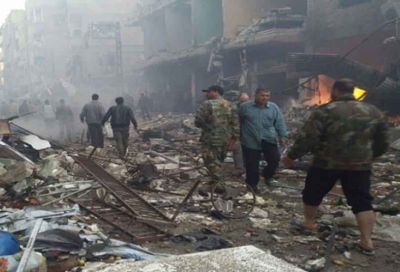 تفجيرات وسط حمص تقتل العشرات من عناصر المخابرات بينهم ضباط