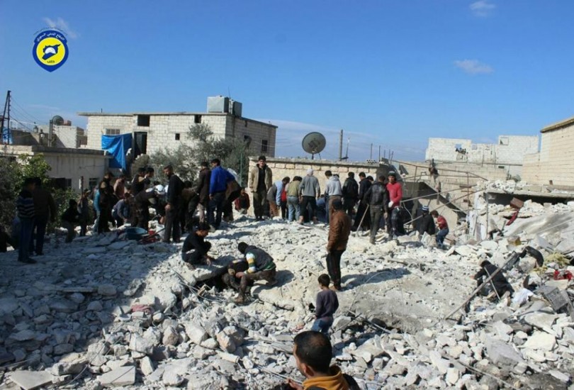 طيران الأسد وروسيا يصعدان من قصف ضواحي حلب