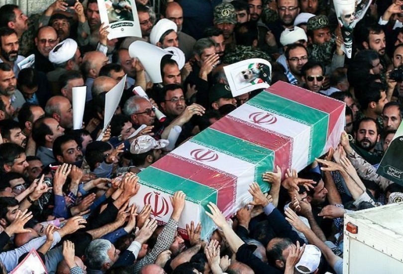 دفن سبعة من ميليشيات الحرس الثوري الإيراني قتلوا في سوريا