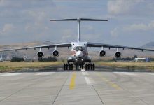 صورة وصول طائرة روسية تاسعة إلى أنقرة تحمل معدات منظومة إس400