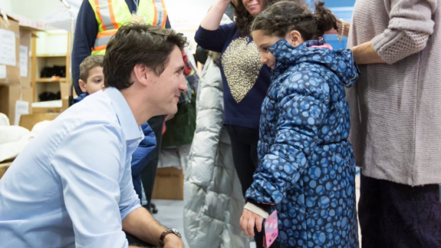 ترودو: اللاجئين السوريين في كندا أصبحوا جزء منها