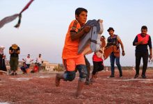 صورة على طريقتهم الخاصة.. أطفال سوريون يتنافسون خلال “أولمبياد الخيام”