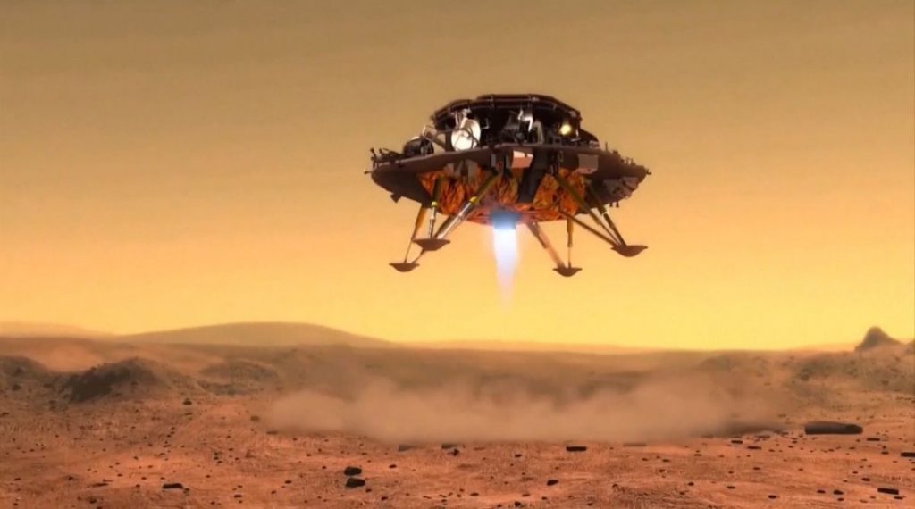ابتكار صيني جديد لطائرة هليكوبتر ستستخدم لاستطلاع كوكب المريخ
