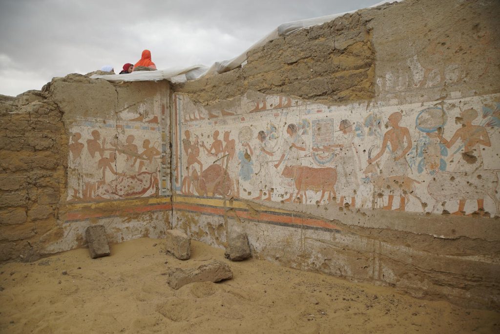 مصر.. اكتشاف مقبرة فرعونية تعود إلى عهد رمسيس الثاني