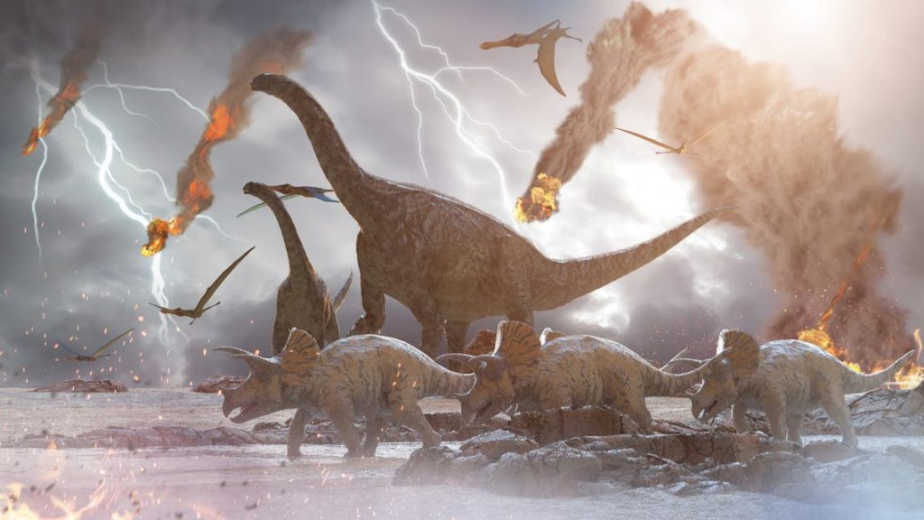 دراسة: هذا هو سبب انقراض الديناصورات
