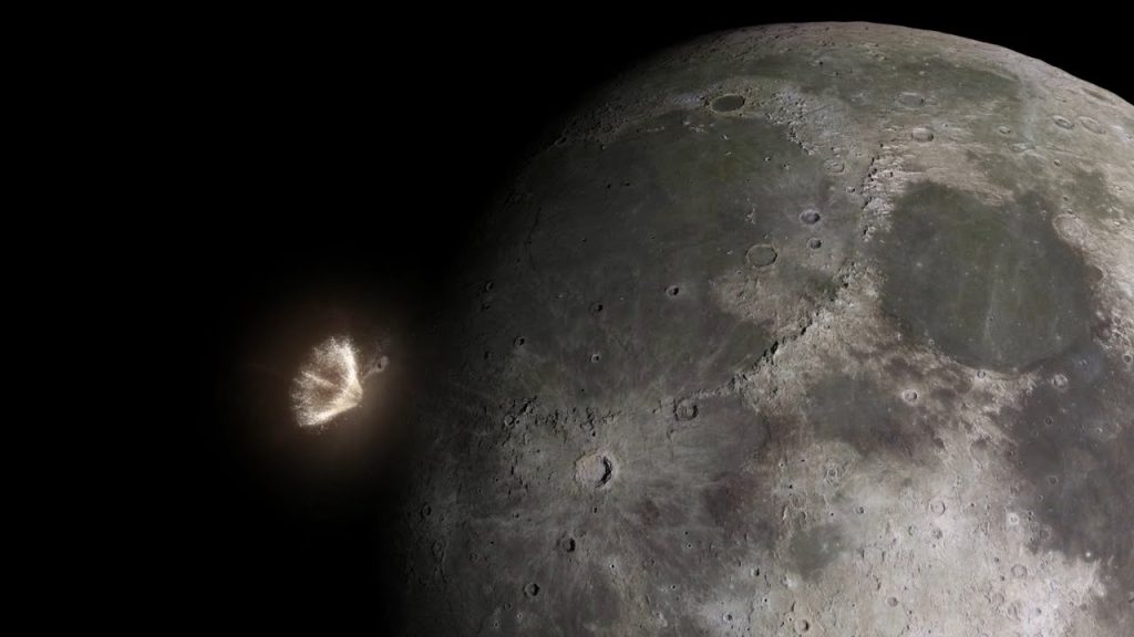 مشاهد رائعة تظهر كيف سيبدو اصطدام الكويكبات بالقمر