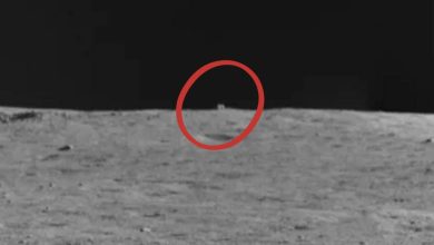 صورة المركبة الصينية “يوتو2” تستكشف “منزلًا غامضًا” على القمر