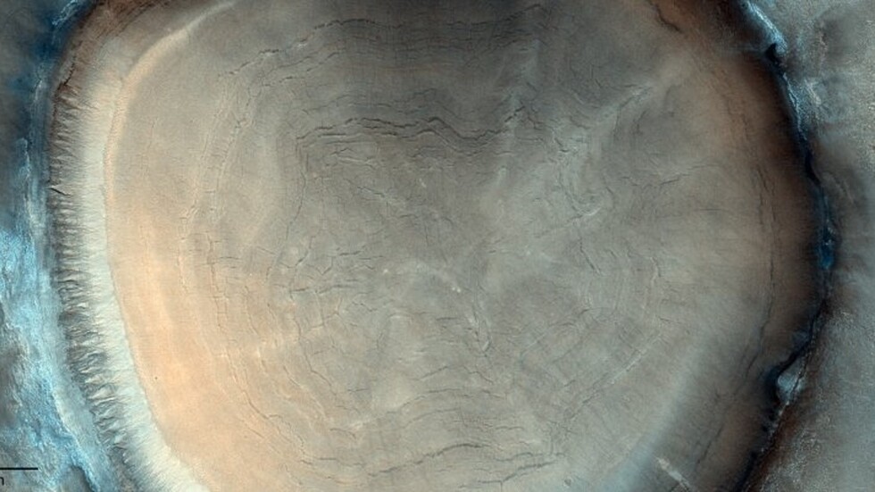 علماء يكشفون لغز “جذع شجرة” على سطح المريخ
