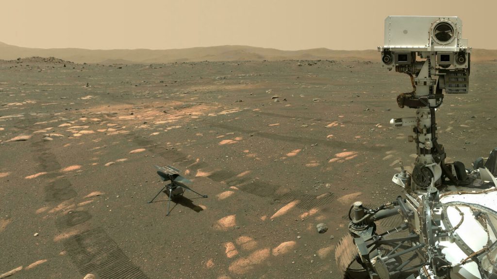 ناسا تستعيد اتصالها بمروحيتها على المريخ بعد فترة من “الصمت اللاسلكي”