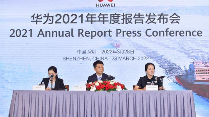 “هواوي” الصينية تعلن عن أرباح قياسية في 2021 رغم العقوبات الأميركية