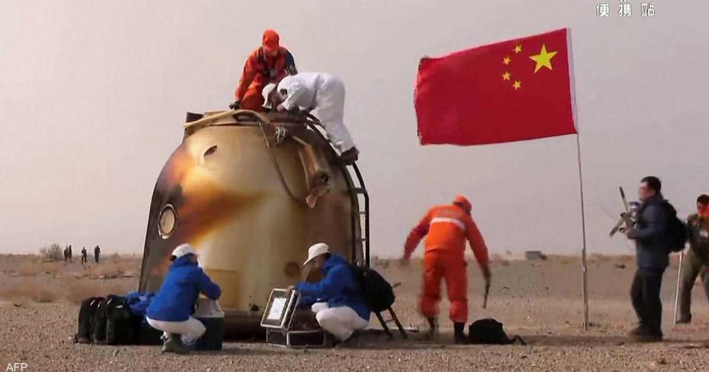 بعد 183 يوما في الفضاء.. رواد فضاء صينيون يعودن للأرض