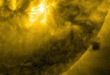 صورة ما هو المكعب الأسود الغامض الذي ظهر في الشمس على كاميرا ناسا؟