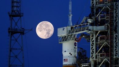 صورة ناسا تؤكد أن اختبار الصاروخ المخصص للرحلات إلى القمر حقق 90% من أهدافه