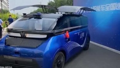 صورة “تيانجين”.. سيارة صينية ذكية تعمل بالطاقة الشمسية بالكامل