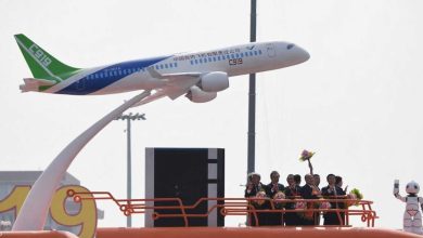 صورة طائرة صينية “تتحدى” احتكار بوينغ وإيرباص لعالم الطيران