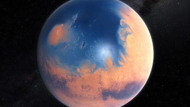 صورة دراسة.. المريخ قد يخفي محيطات تحت قشرته