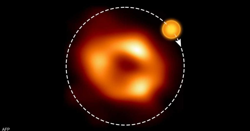 تبعد عن الأرض نحو 27 ألف سنة ضوئية.. رصد فقاعة غاز حول الثقب الأسود العملاق