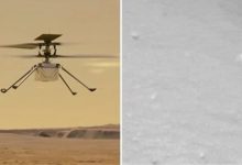 صورة علق بمروحيتها.. ناسا تحقق في “جسم غريب” على المريخ