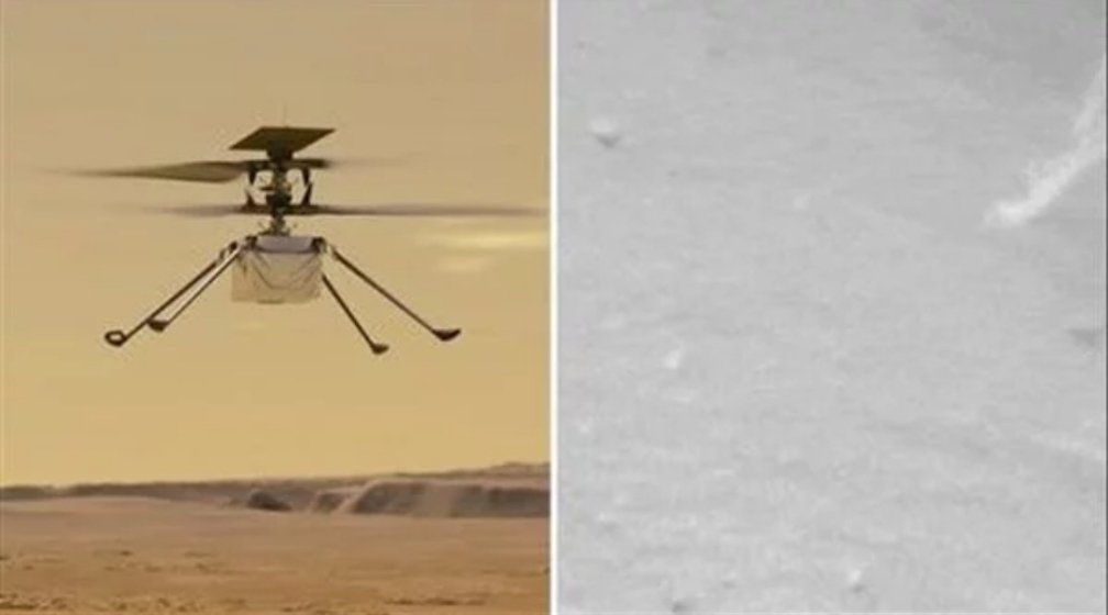 علق بمروحيتها.. ناسا تحقق في “جسم غريب” على المريخ