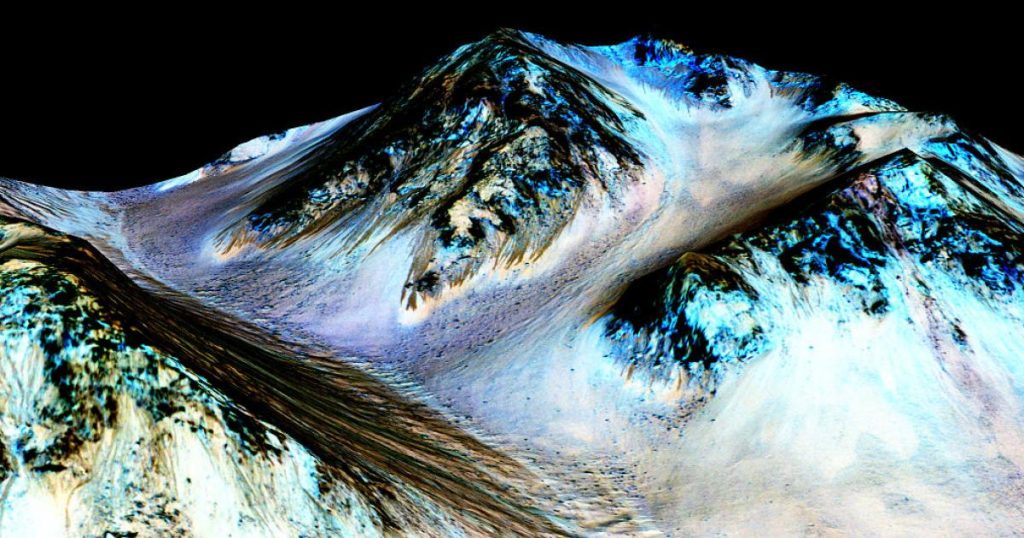 العلماء يجدون دليلًا جديدًا على وجود مياه سائلة في المريخ