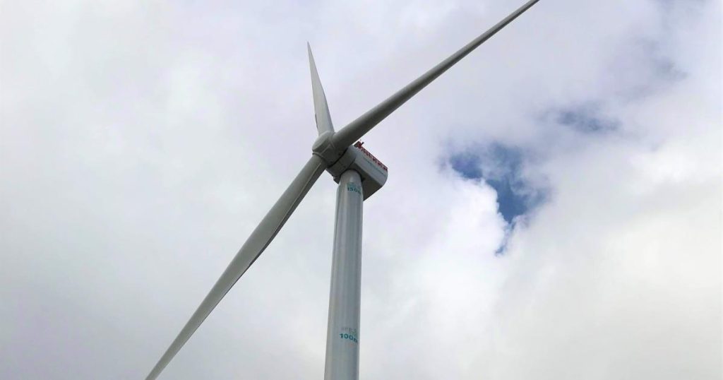 توربين جديد يحطم الرقم القياسي العالمي لطاقة الرياح