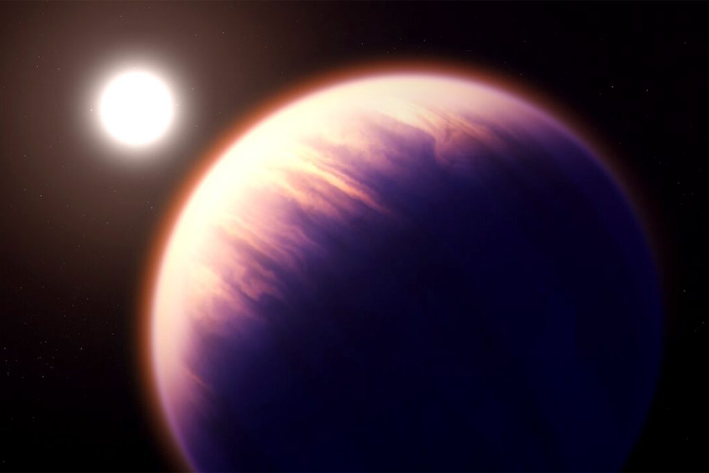 جيمس ويب يعطي تركيبا مفصلا لكوكب يبعد 700 سنة ضوئية من الأرض